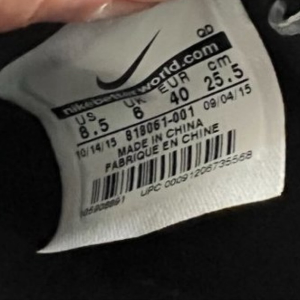 Nike Air Huarache Run Ultra Jacquard Black White Comfort Sole Sneakers - Picture 10 of 11